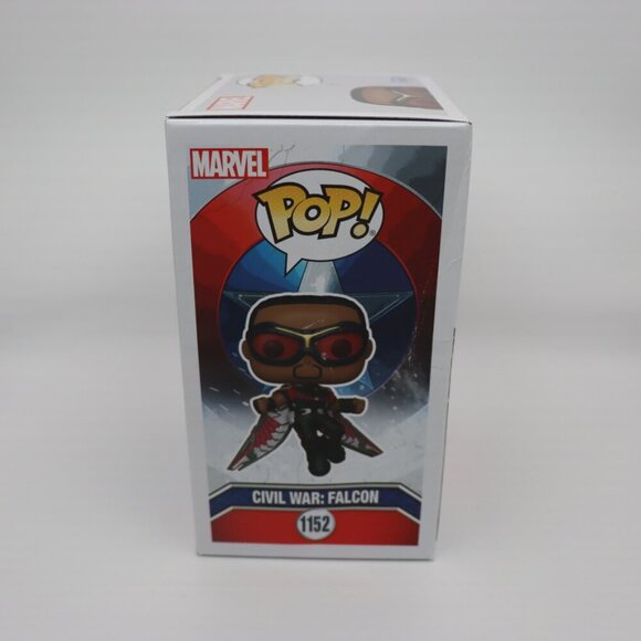 Funko Pop! Marvel: Captain America: Civil War Build A Scene - Falcon #1152 - Picture 3 of 7
